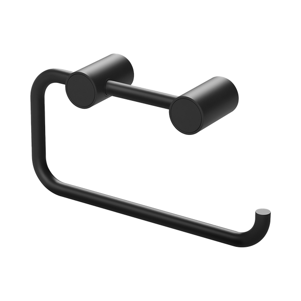 Vivid Slimline Toilet Roll Holder Matte Black