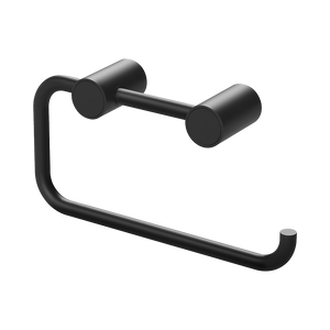 Vivid Slimline Toilet Roll Holder Matte Black - Matte Black
