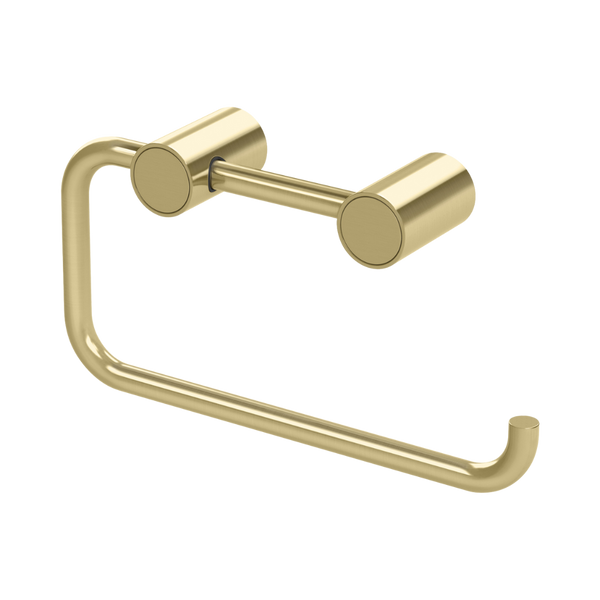 Vivid Slimline Toilet Roll Holder  Brushed Gold