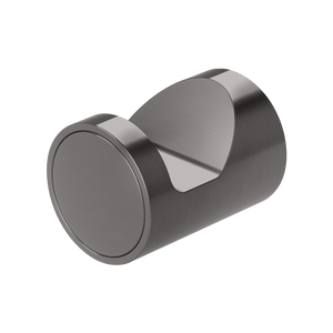 Vivid Slimline Robe Hook Brushed Carbon - Brushed Carbon