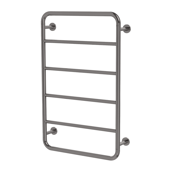 Vivid Slimline Towel Ladder 800 X 500mm Brushed Carbon