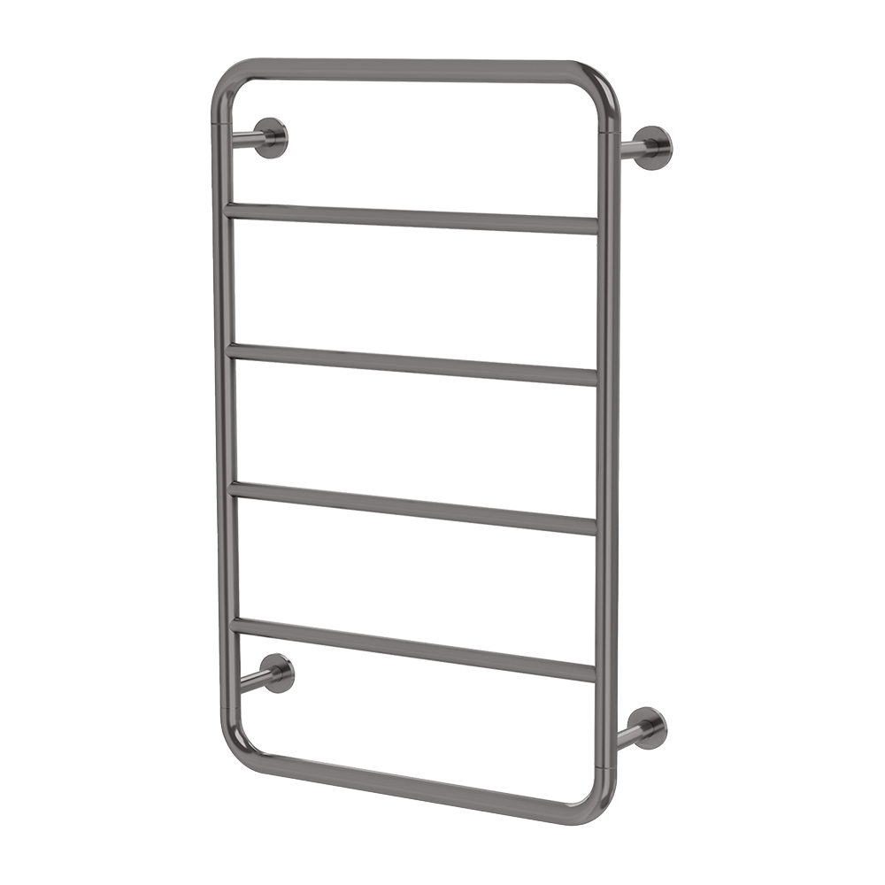 Vivid Slimline Towel Ladder 800 X 500mm Brushed Carbon
