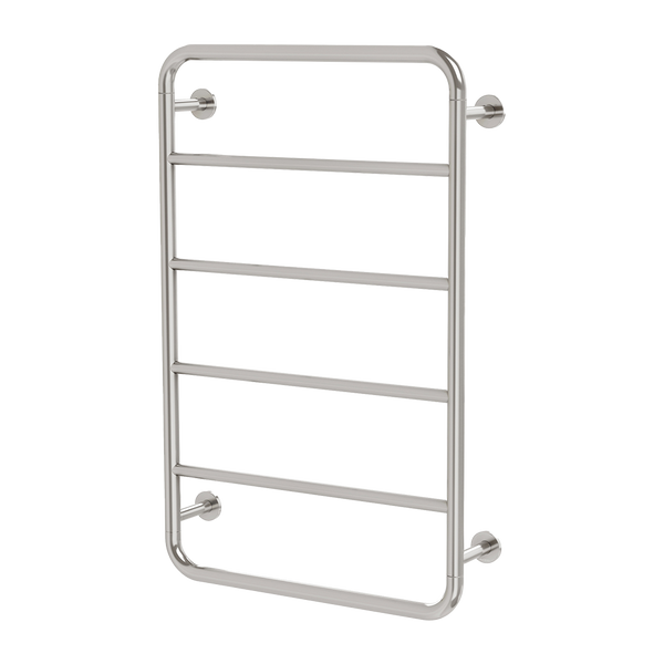 Vivid Slimline Towel Ladder 800 X 500mm Brushed Nickel