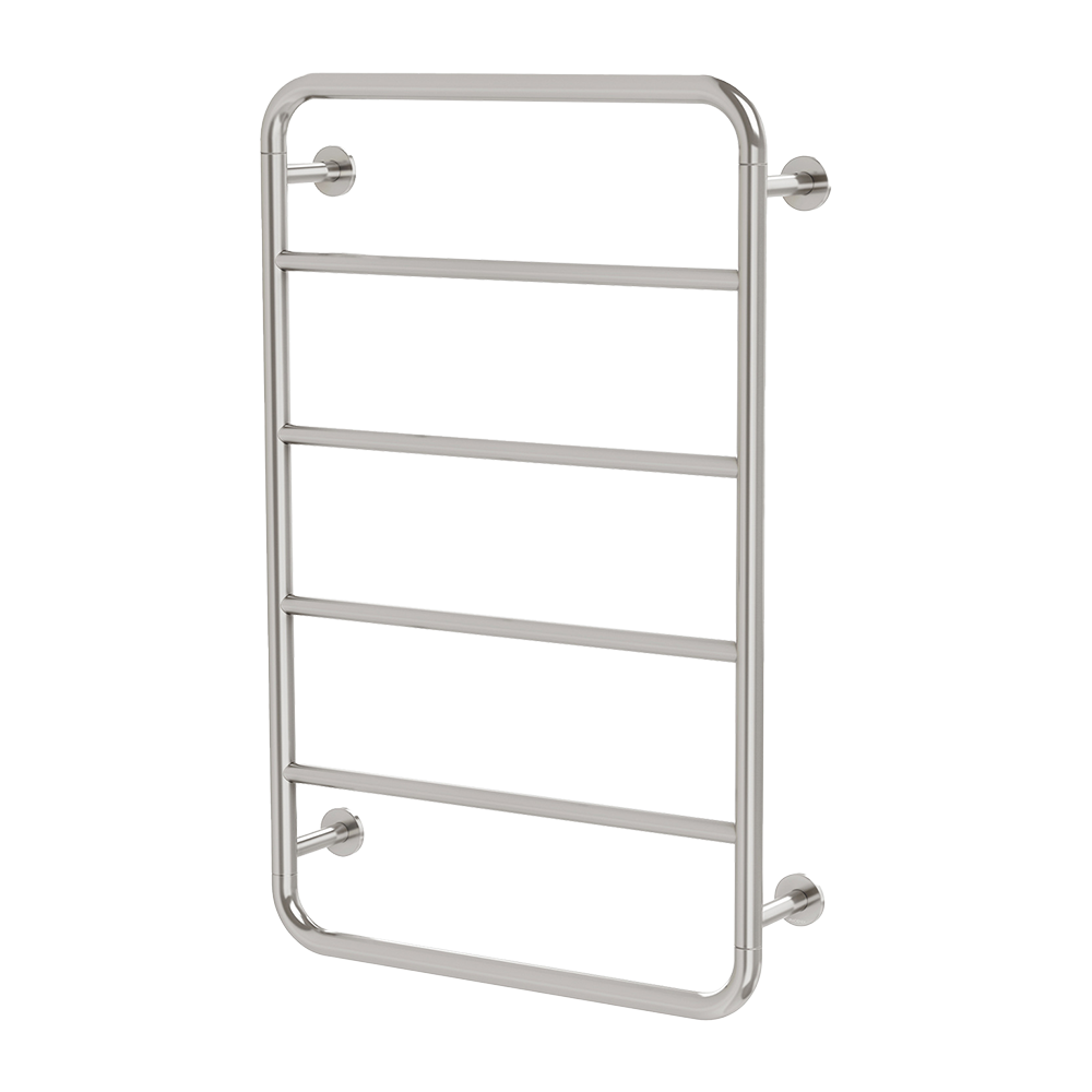 Vivid Slimline Towel Ladder 800 X 500mm Brushed Nickel