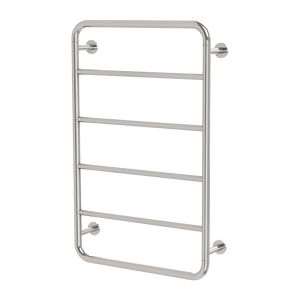Vivid Slimline Towel Ladder 800 X 500mm Brushed Nickel - Brushed Nickel