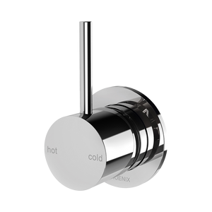 Vivid Slimline Up Shower / Wall Mixer Chrome - Chrome