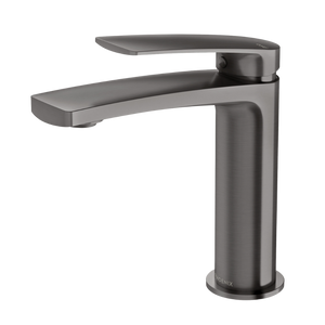 Mekko Basin Mixer Brushed Carbon - Brushed Gunmetal