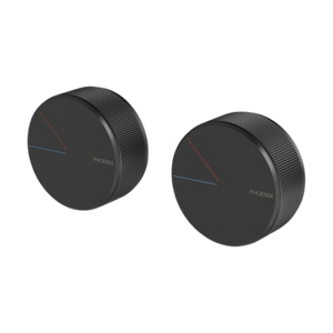 Axia Twin Shower Mixer / Wall Mixer  Matte Black - Matte Black