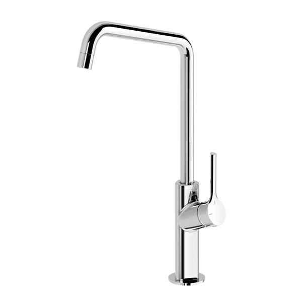 Ester Chrome Sink Mixer 200mm Squareline