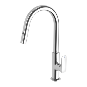 Nuage Pull Out Sink Mixer 200mm Lead Free Chrome - Chrome