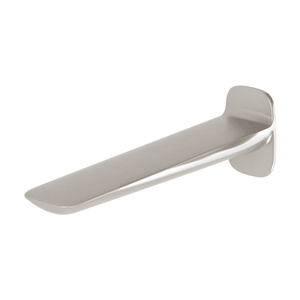 Nuage Wall Basin / Bath Outlet 200mm  Brushed Nickel - Brushed Nickel