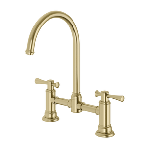 Cromford Exposed Sink Set Brushed Gold - Brushed Gold