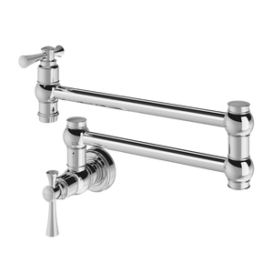 Cromford Pot Filler Chrome - Chrome