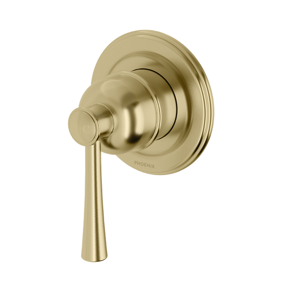 Cromford SwitchMix Shower / Wall Mixer Brushed Gold