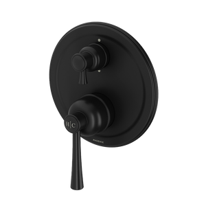 Cromford SwitchMix Shower/Bath Divertor Mixer Fit-Off Kit Matte Black - Matte Black