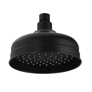 Cromford Shower Rose Matte Black - Matte Black