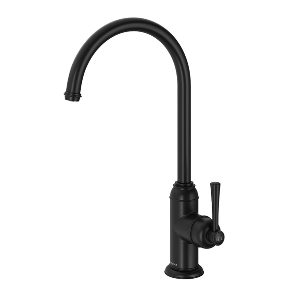 Cromford Sink Mixer Matte Black Lead Free