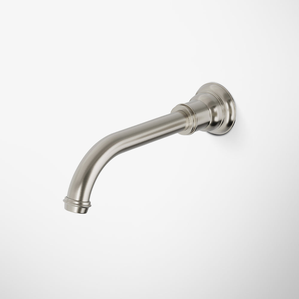 Cromford Wall Basin / Bath Outlet Brushed Nickel