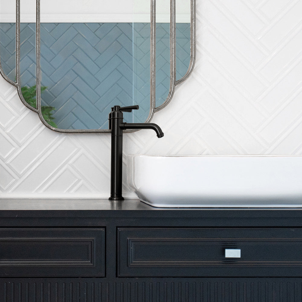 Cromford Vessel Mixer Matte Black