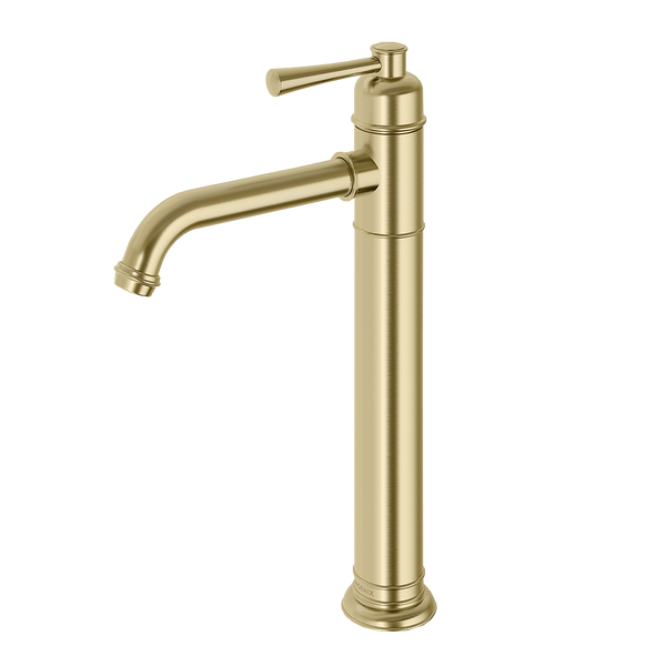 Cromford Vessel Mixer Brushed Gold