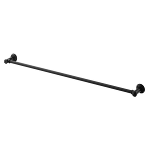 Cromford Single Towel Rail 800mm Matte Black - Matte Black