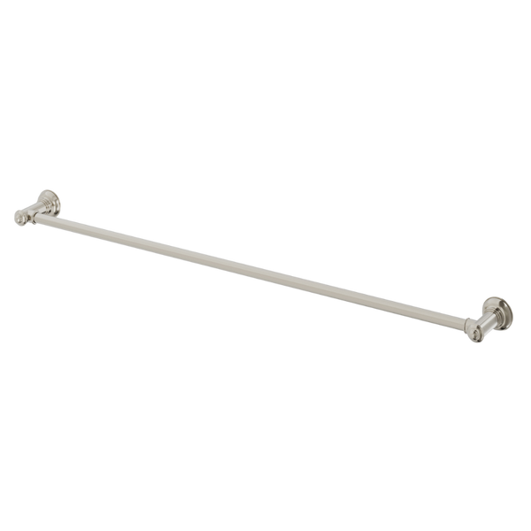 Cromford Single Towel Rail 800mm Brushed Nickel