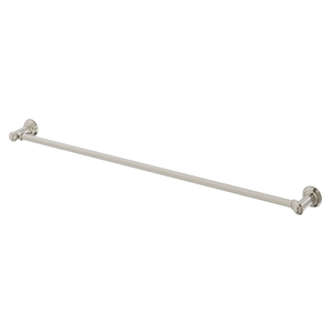Cromford Single Towel Rail 800mm Brushed Nickel - Brushed Nickel