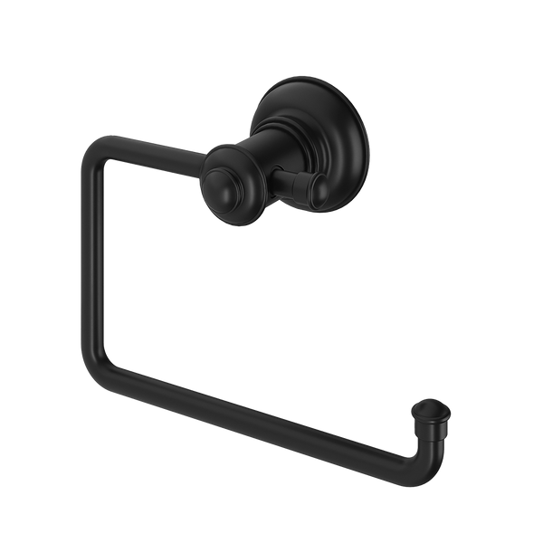 Cromford Toilet Roll Holder Matte Black