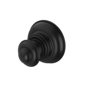 Cromford Robe Hook Matte Black - Matte Black