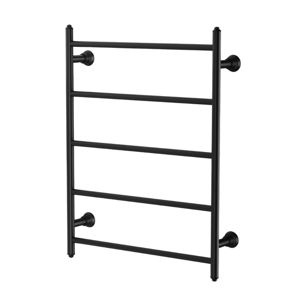 Cromford Heated Towel Ladder 550x750mm Matte Black