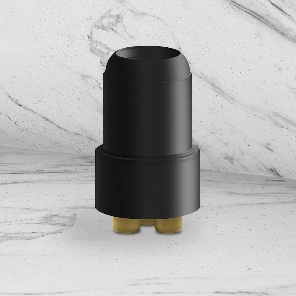 Cromford Wall Mixer 25mm Extended Seat Assembly Matte Black