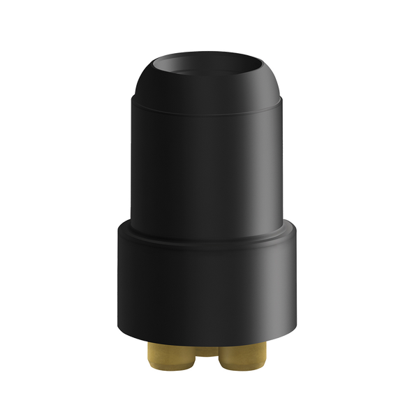 Cromford Wall Mixer 25mm Extended Seat Assembly Matte Black