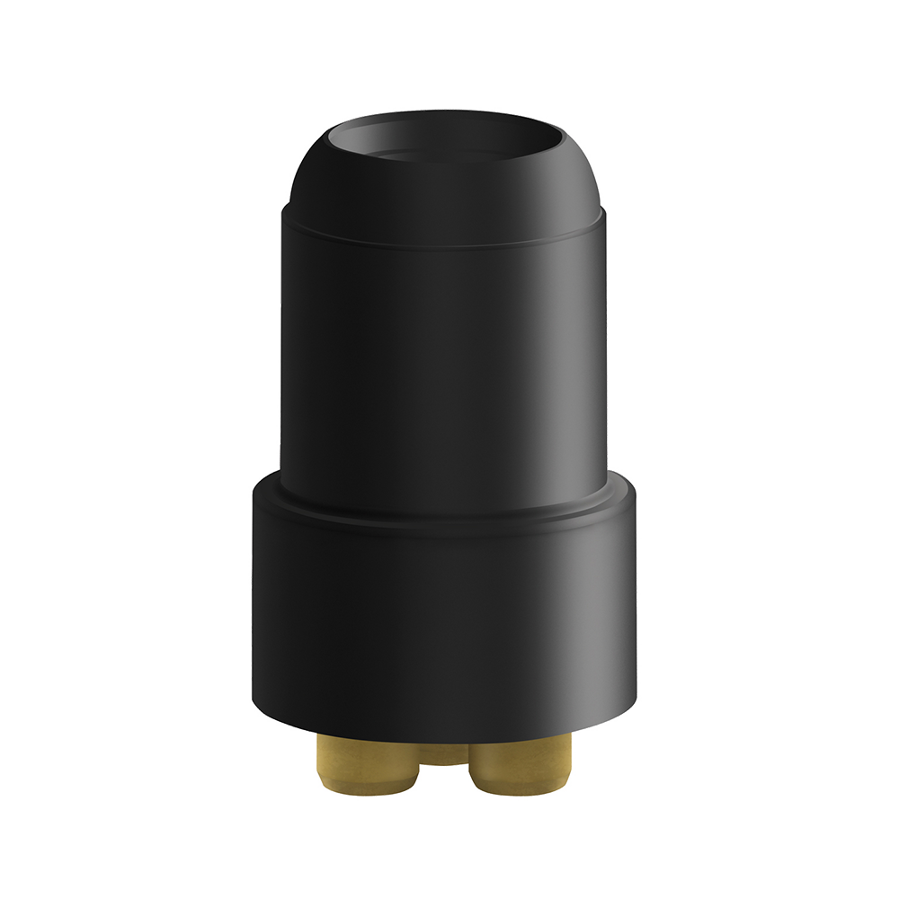 Cromford Wall Mixer 25mm Extended Seat Assembly Matte Black