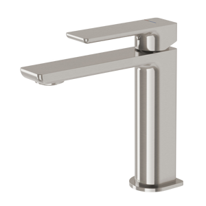 Gloss MKII Basin Mixer Brushed Nickel - Brushed Nickel