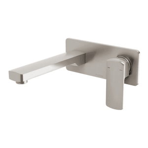 Teva Wall Basin / Bath Mixer Set 200mm Trim Kit Only Brushed Nickel - Brushed Nickel