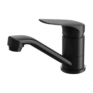 Ivy MKII Swivel Basin Mixer  Matte Black - Matte Black