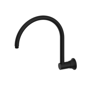 York Shower Arm Matte Black - Matte Black
