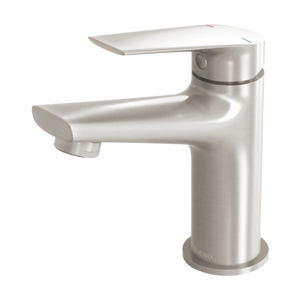 Arlo Basin Mixer Lead Free 6 Star Brushed Nickel - Brushed Nickel
