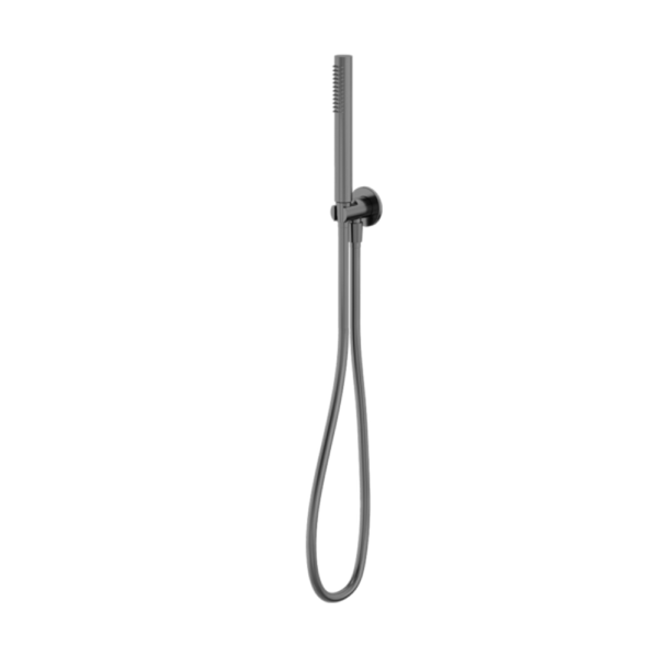 Slim Shower on Bracket Brushed Gunmetal