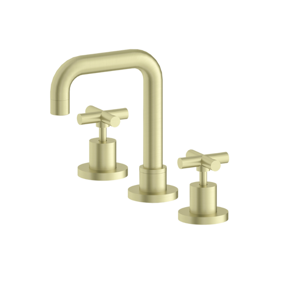 X Plus Basin Set Brushed Gold