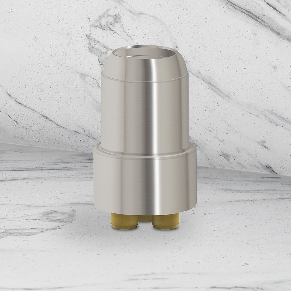 Cromford Wall Mixer 25mm Extended Seat Assembly Brushed Nickel