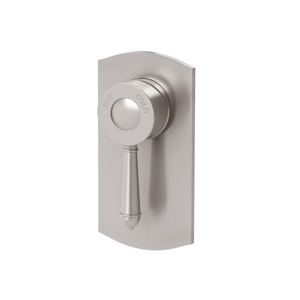 Nostalgia Shower / Wall Mixer Brushed Nickel - Brushed Nickel