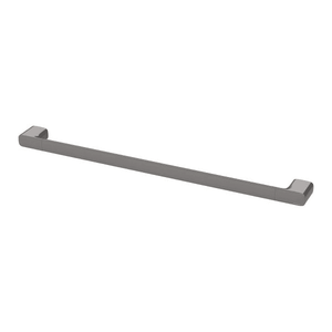 Nuage Single Towel Rail 600mm  Brushed Carbon - Brushed Carbon