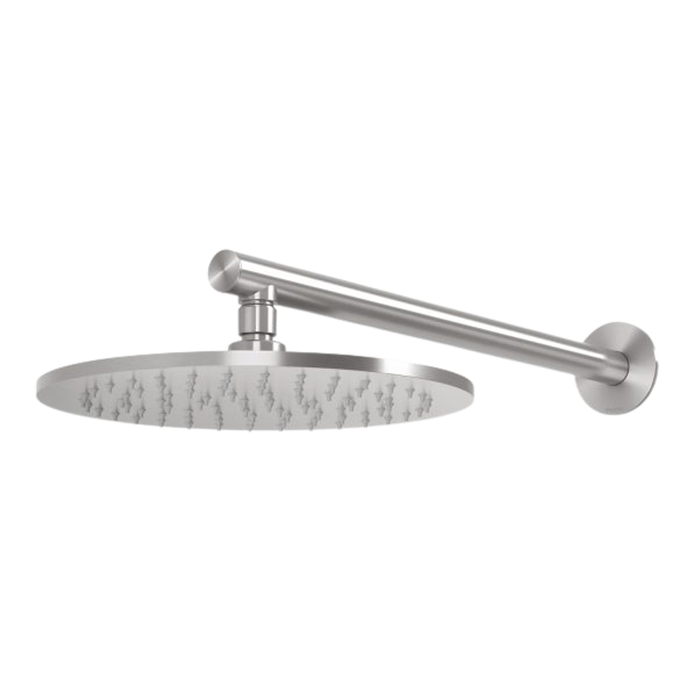 Vivid Slimline SS 316 Shower Arm & 250mm Rose  Stainless Steel