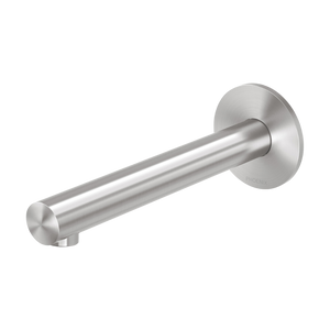 Vivid Slimline SS 316 Wall Basin / Bath Outlet 180mm  Stainless Steel - Stainless Steel