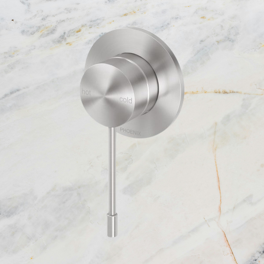Vivid Slimline SS 316 Shower / Wall Mixer  Stainless Steel