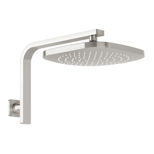Nuage High-Rise Shower Arm & Rose Brushed Nickel - Brushed Nickel