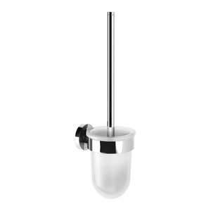 Radii Toilet Brush & Holder Round Chrome - Chrome