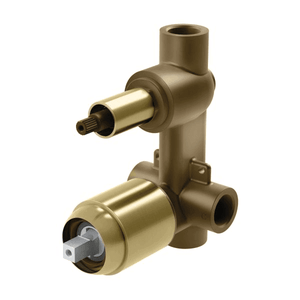 Builders Shower / Bath Diverter Mixer Body Only Brushed Gold - Brushed Gold