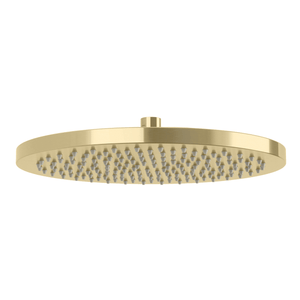 Vivid Shower Rose 300mm Round Brushed Gold - Brushed Gold